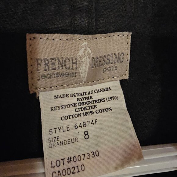 Black denim vest - Picture 3 of 5